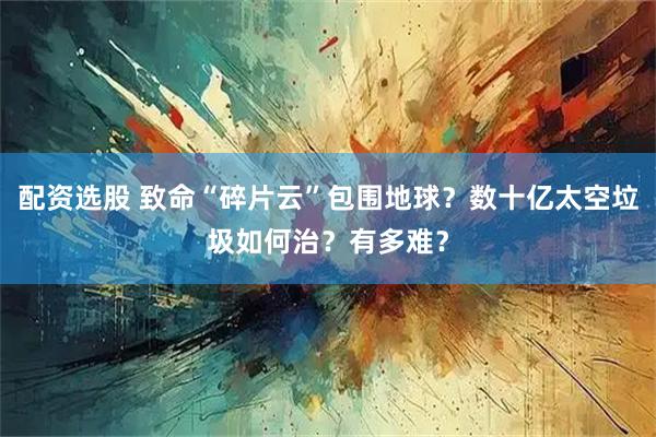 配资选股 致命“碎片云”包围地球？数十亿太空垃圾如何治？有多难？
